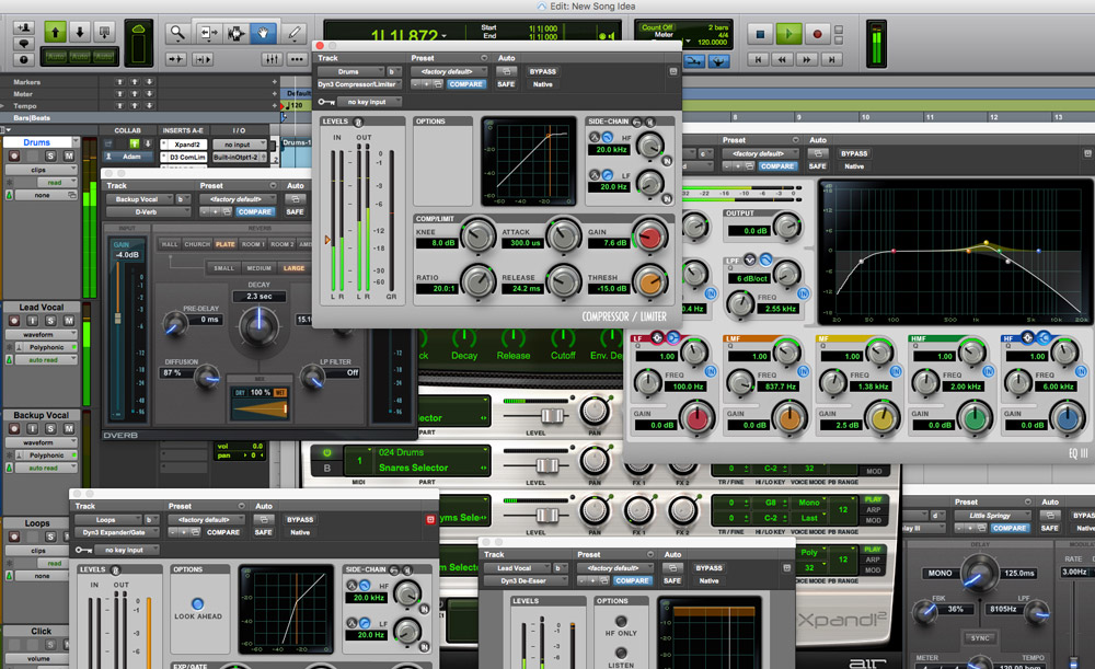 protools plugins nativos